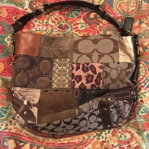 Coach patchwork bag